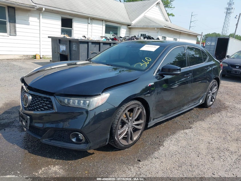 2018 Acura Tlx VIN 19UUB3F65JA005815 IAAI salvage auction — FRONT END, Salvage - Greater Than 75% (Maryland), sold $4,250 on 2026-07-26 (photo 2)