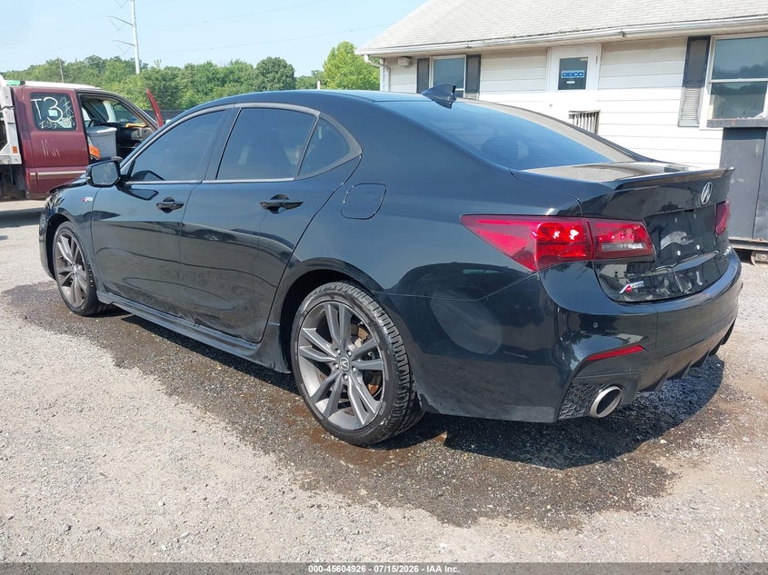 2018 Acura Tlx VIN 19UUB3F65JA005815 IAAI salvage auction — FRONT END, Salvage - Greater Than 75% (Maryland), sold $4,250 on 2026-07-26 (photo 3)