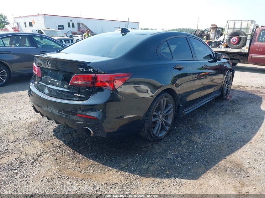 2018 Acura Tlx VIN 19UUB3F65JA005815 IAAI salvage auction — FRONT END, Salvage - Greater Than 75% (Maryland), sold $4,250 on 2026-07-26 (photo 4)