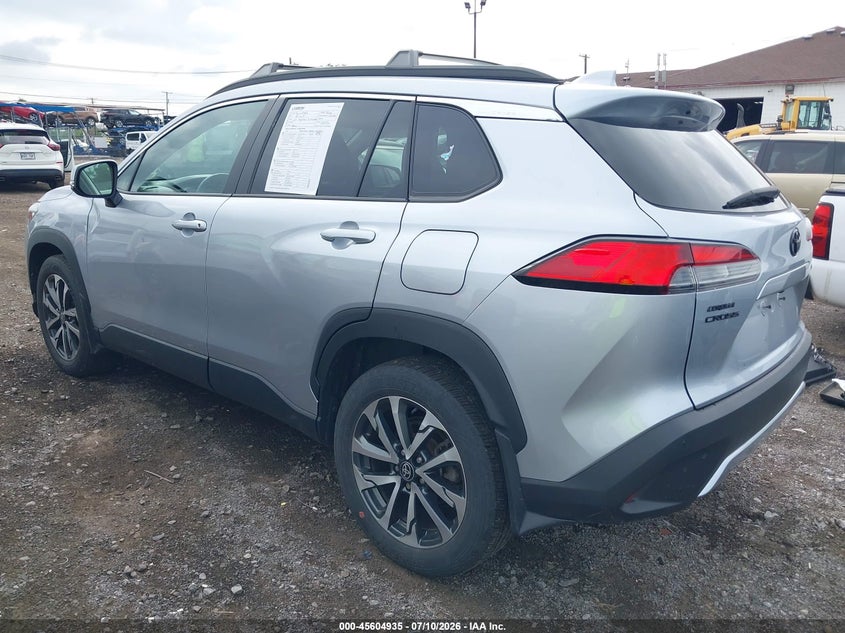 2023 Toyota Corolla cross VIN 7MUDAABG7PV069568 IAAI salvage auction — EXTERIOR BURN, Mv-907A (New York), sold $8,600 on 2026-07-29 (photo 3)