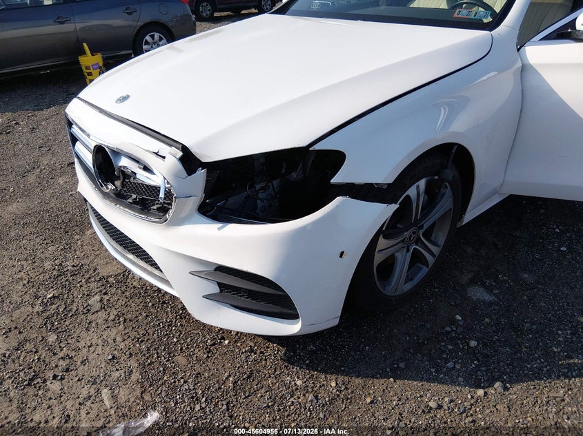 2018 Mercedes-benz E-klasse VIN WDDZF4KB5JA381776 IAAI salvage auction — LEFT FRONT, Salvage (Pennsylvania), sold $9,300 on 2026-07-31 (photo 6)