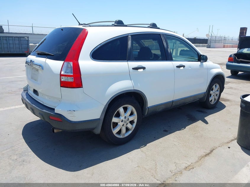 2007 Honda Cr-v VIN JHLRE48567C087513 IAAI salvage auction — NORMAL WEAR, Clear - Dealer Only (California), sold $1,075 on 2026-07-25 (photo 4)