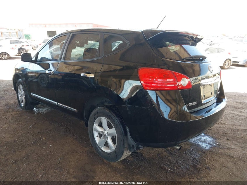 2012 Nissan Rogue sport VIN JN8AS5MT9CW290633 IAAI salvage auction — NORMAL WEAR, Clear (Arizona), sold $25 on 2026-07-28 (photo 3)