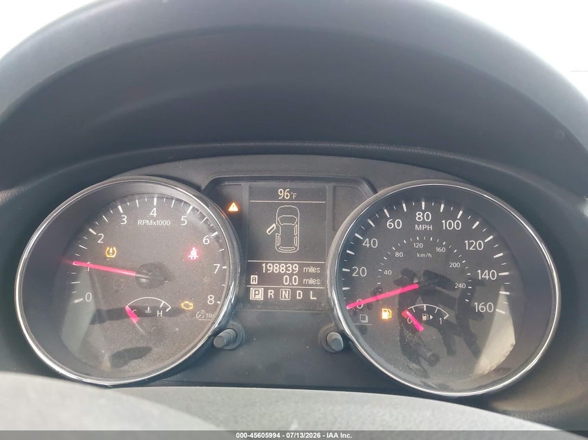 2012 Nissan Rogue sport VIN JN8AS5MT9CW290633 IAAI salvage auction — NORMAL WEAR, Clear (Arizona), sold $25 on 2026-07-28 (photo 7)