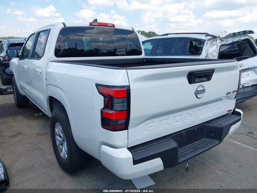 2024 Nissan Navara (frontier) VIN 1N6ED1EK4RN651168 IAAI salvage auction — FRONT END, Wait Title, sold $11,000 on 2026-08-24 (photo 3)