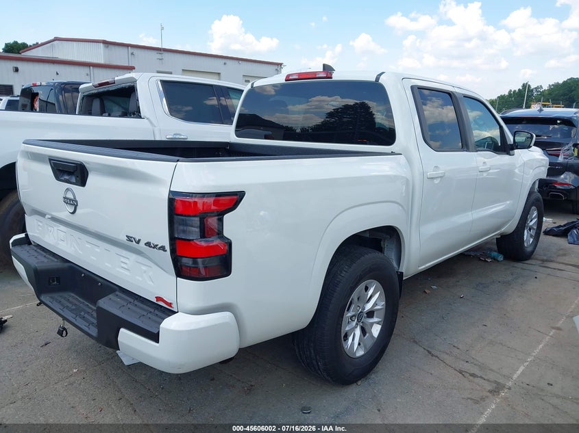2024 Nissan Navara (frontier) VIN 1N6ED1EK4RN651168 IAAI salvage auction — FRONT END, Wait Title, sold $11,000 on 2026-08-24 (photo 4)