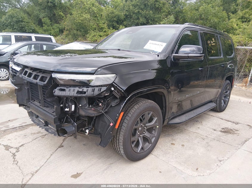 2026 Jeep Grand wagoneer VIN 1C4SJVBP3TS194898 IAAI salvage auction — RIGHT FRONT, Enterprise Vehicles Clear Only (Texas), sold $47,250 on 2026-07-29 (photo 2)