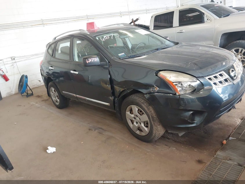 2014 Nissan Rogue VIN JN8AS5MV3EW203670 IAAI salvage auction — RIGHT FRONT, Salvage (Texas), sold $325 on 2026-07-29 (photo 1)