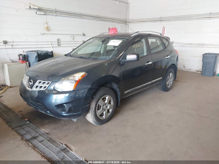 2014 Nissan Rogue VIN JN8AS5MV3EW203670 IAAI salvage auction — RIGHT FRONT, Salvage (Texas), sold $325 on 2026-07-29 (photo 2)