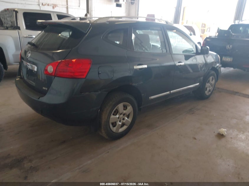 2014 Nissan Rogue VIN JN8AS5MV3EW203670 IAAI salvage auction — RIGHT FRONT, Salvage (Texas), sold $325 on 2026-07-29 (photo 4)