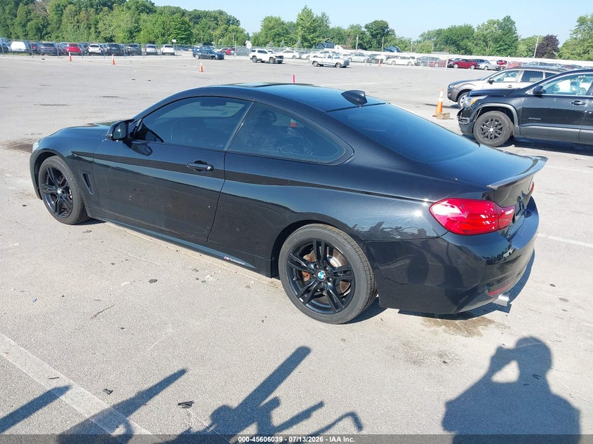 2015 BMW 4er VIN WBA3R1C59FK194604 IAAI salvage auction — HAIL, Clear (Indiana), sold $7,800 on 2026-08-14 (photo 3)
