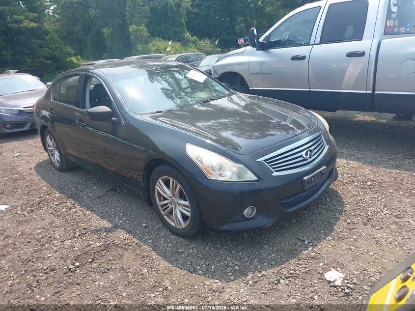2010 Infiniti G VIN JN1CV6AR7AM254767 IAAI salvage auction — NORMAL WEAR, Clear, sold $925 on 2026-07-21 (photo 1)