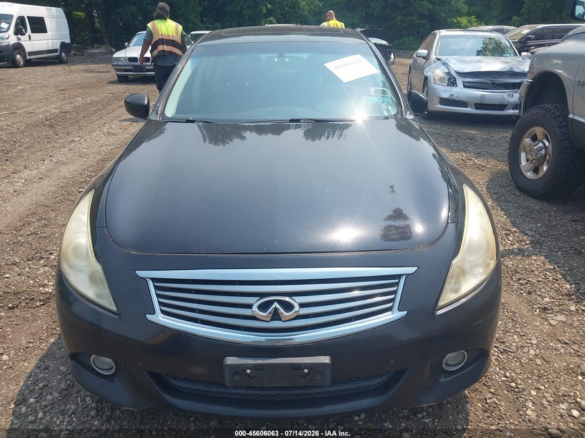 2010 Infiniti G VIN JN1CV6AR7AM254767 IAAI salvage auction — NORMAL WEAR, Clear, sold $925 on 2026-07-21 (photo 6)