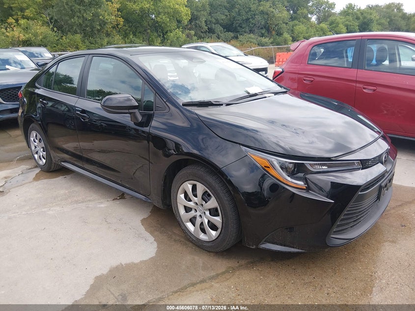 2025 Toyota Corolla VIN 5YFB4MDE0SP321183 IAAI salvage auction — LEFT SIDE, Enterprise Vehicles Clear Only (Maryland), sold $9,600 on 2026-07-29 (photo 1)