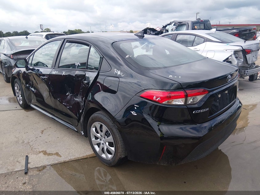 2025 Toyota Corolla VIN 5YFB4MDE0SP321183 IAAI salvage auction — LEFT SIDE, Enterprise Vehicles Clear Only (Maryland), sold $9,600 on 2026-07-29 (photo 3)