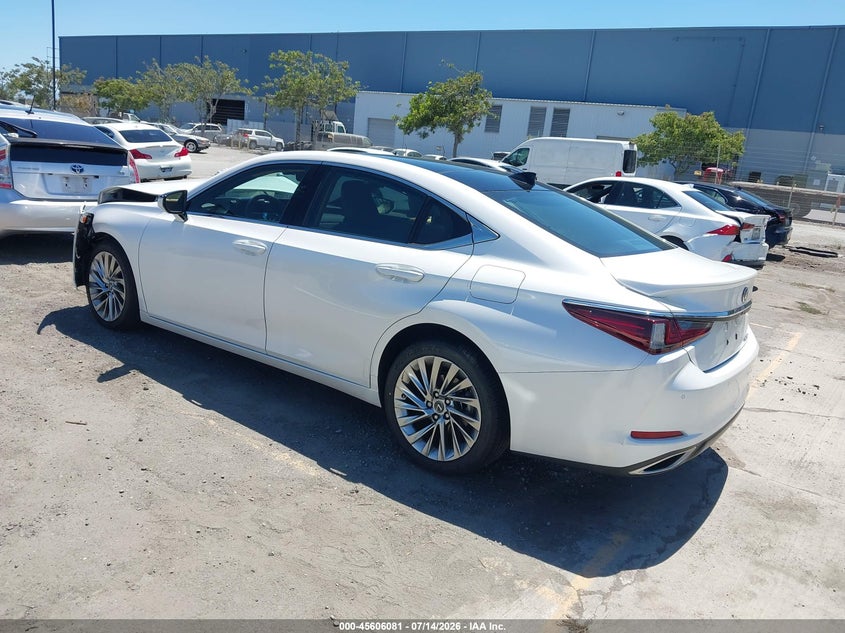 2023 Lexus ES VIN 58AFZ1B17PU148407 IAAI salvage auction — FRONT END, Wait Title, sold $29,900 on 2026-08-24 (photo 3)
