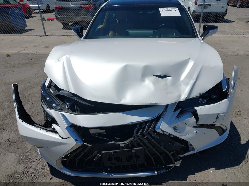 2023 Lexus ES VIN 58AFZ1B17PU148407 IAAI salvage auction — FRONT END, Wait Title, sold $29,900 on 2026-08-24 (photo 6)