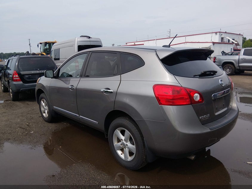 2013 Nissan Rogue sport VIN JN8AS5MV6DW602300 IAAI salvage auction — NORMAL WEAR, Clear (Virginia), sold $225 on 2026-07-29 (photo 3)