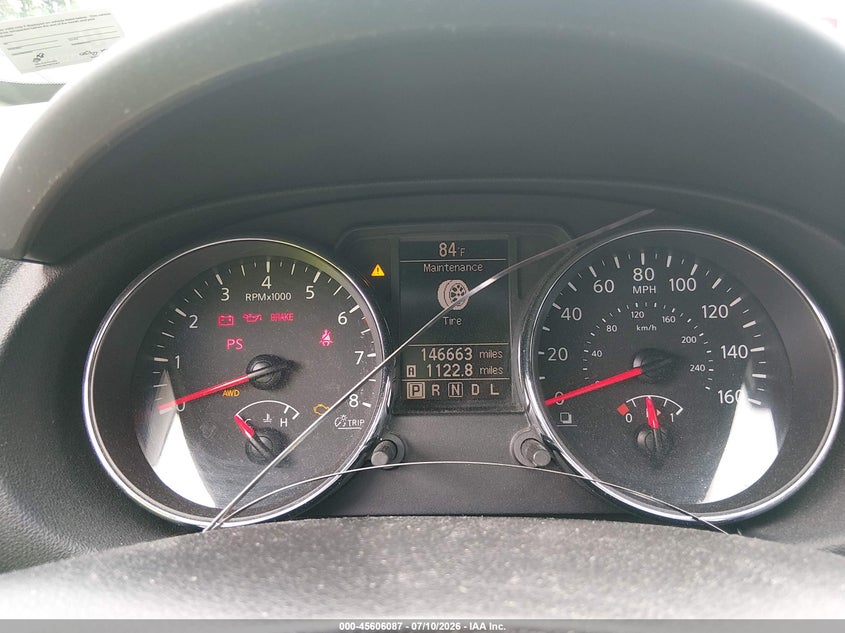 2013 Nissan Rogue sport VIN JN8AS5MV6DW602300 IAAI salvage auction — NORMAL WEAR, Clear (Virginia), sold $225 on 2026-07-29 (photo 7)