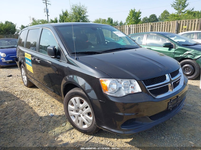 2019 Dodge Caravan VIN 2C4RDGBG3KR783144 IAAI salvage auction — UNKNOWN, Salvage Title, sold $2,550 on 2026-08-11 (photo 1)