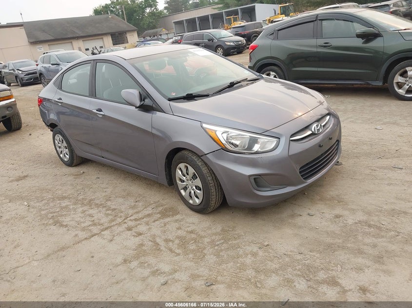 2017 Hyundai Accent VIN KMHCT4AE1HU297821 IAAI salvage auction — NORMAL WEAR, Original (New Hampshire), sold $25 on 2026-07-22 (photo 1)