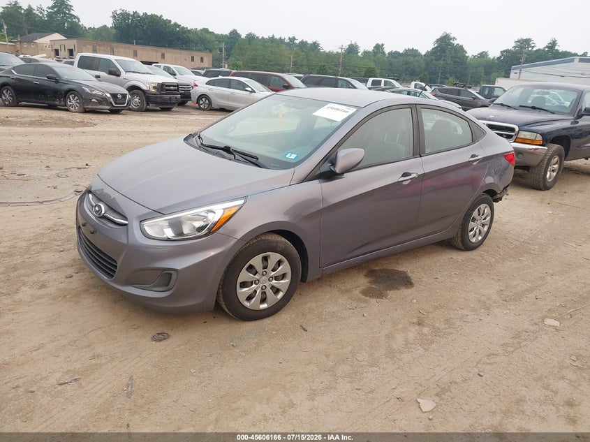 2017 Hyundai Accent VIN KMHCT4AE1HU297821 IAAI salvage auction — NORMAL WEAR, Original (New Hampshire), sold $25 on 2026-07-22 (photo 2)
