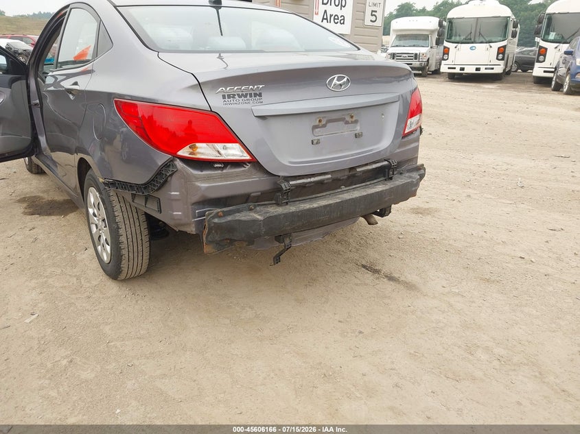 2017 Hyundai Accent VIN KMHCT4AE1HU297821 IAAI salvage auction — NORMAL WEAR, Original (New Hampshire), sold $25 on 2026-07-22 (photo 6)