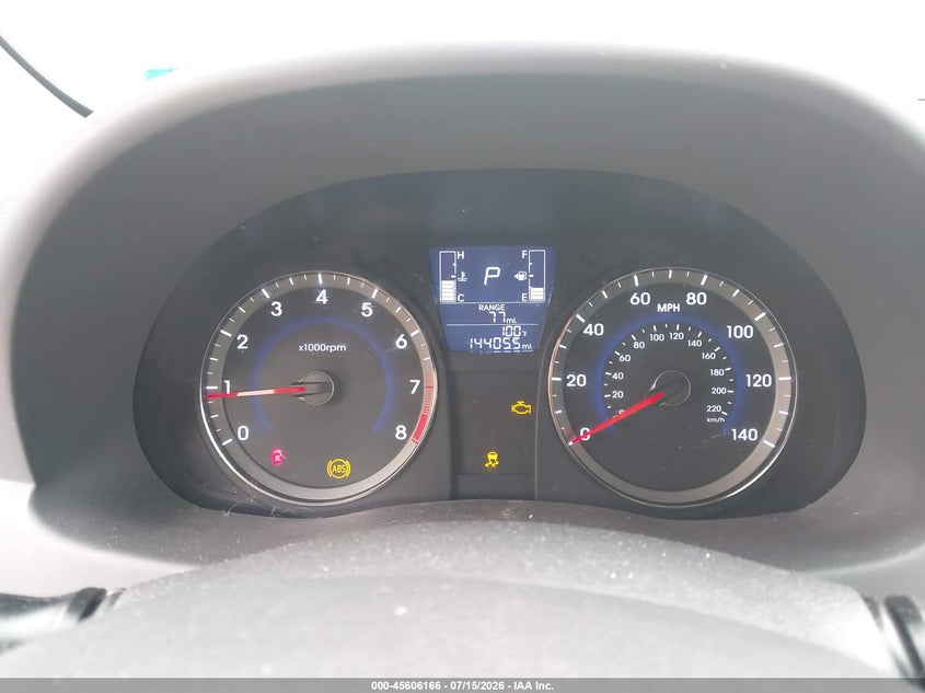 2017 Hyundai Accent VIN KMHCT4AE1HU297821 IAAI salvage auction — NORMAL WEAR, Original (New Hampshire), sold $25 on 2026-07-22 (photo 7)
