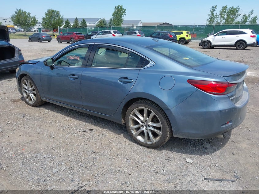 2014 Mazda 6 VIN JM1GJ1W64E1162454 IAAI salvage auction — FRONT END, Mv-907A (New York), sold $350 on 2026-07-28 (photo 3)