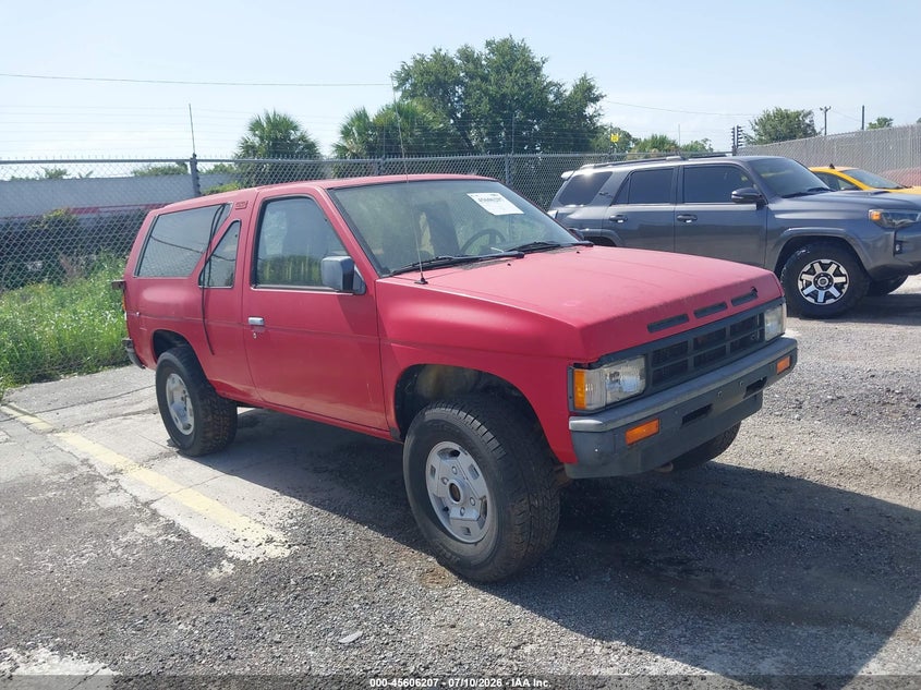 1987 Nissan Pathfinder VIN JN8HD16Y4HW001885 IAAI salvage auction — MECHANICAL, Clear (Florida), sold $325 on 2026-07-29 (photo 1)