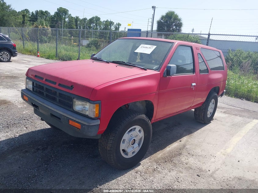 1987 Nissan Pathfinder VIN JN8HD16Y4HW001885 IAAI salvage auction — MECHANICAL, Clear (Florida), sold $325 on 2026-07-29 (photo 2)