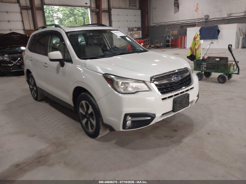 2018 Subaru Forester VIN JF2SJAJC0JH550047 IAAI salvage auction — ELECTRICAL, Mv-907A (New York), sold $1,900 on 2026-07-29 (photo 1)