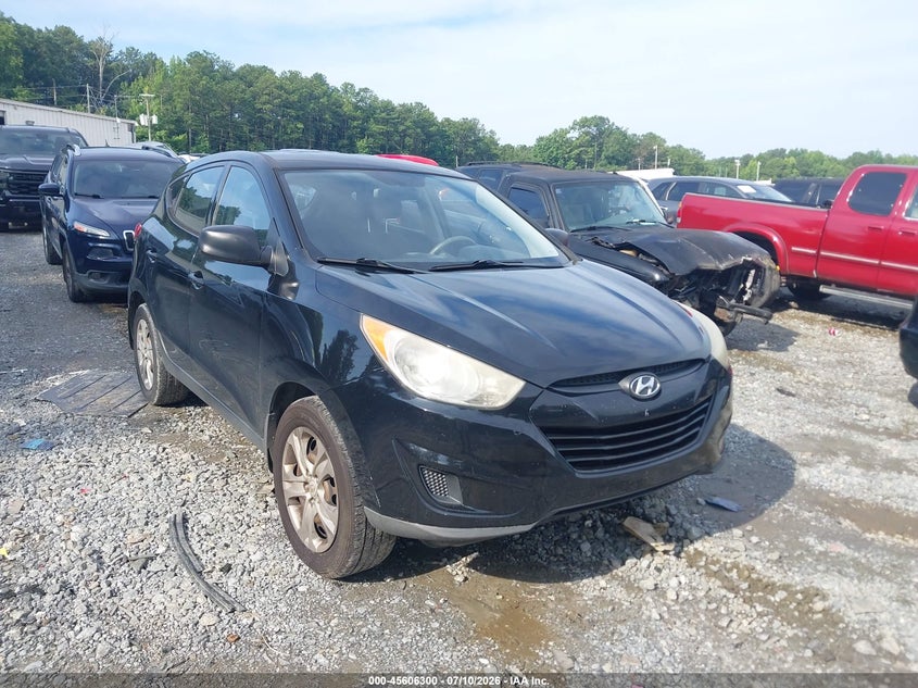 2010 Hyundai Tucson VIN KM8JT3AC9AU071595 IAAI salvage auction — NORMAL WEAR, Clear (Georgia), sold $800 on 2026-07-28 (photo 1)