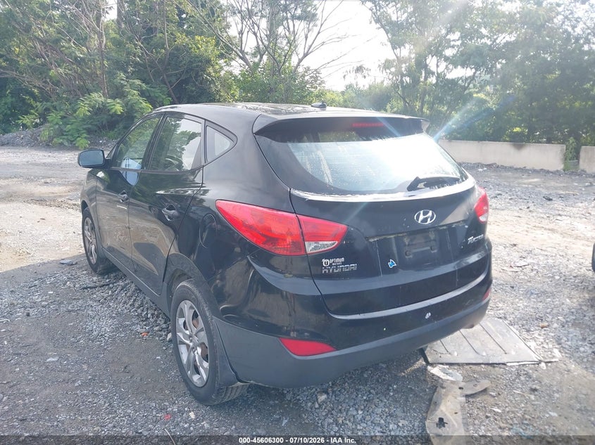 2010 Hyundai Tucson VIN KM8JT3AC9AU071595 IAAI salvage auction — NORMAL WEAR, Clear (Georgia), sold $800 on 2026-07-28 (photo 3)