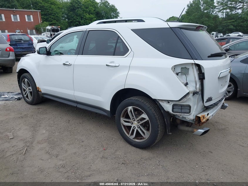 2016 Chevrolet Equinox VIN 2GNFLGE34G6359048 IAAI salvage auction — FRONT END, Clear (Massachusetts), sold $500 on 2026-07-25 (photo 3)