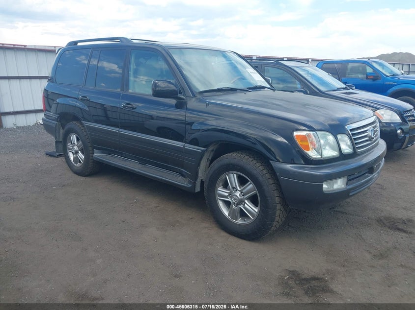 2006 Lexus Lx 470 VIN JTJHT00W664004308 IAAI salvage auction — NORMAL WEAR, Clear (Idaho), sold $3,050 on 2026-07-28 (photo 1)