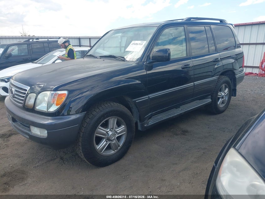 2006 Lexus Lx 470 VIN JTJHT00W664004308 IAAI salvage auction — NORMAL WEAR, Clear (Idaho), sold $3,050 on 2026-07-28 (photo 2)