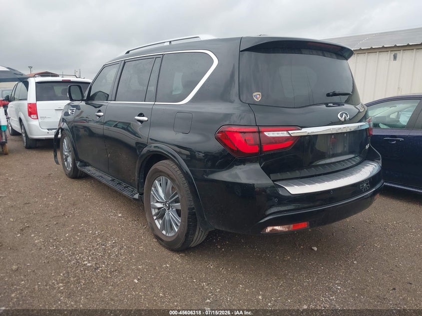 2023 Infiniti Qx80 VIN JN8AZ2AF4P9756501 IAAI salvage auction — FRONT END, Wait Title, sold $16,000 on 2026-09-07 (photo 3)