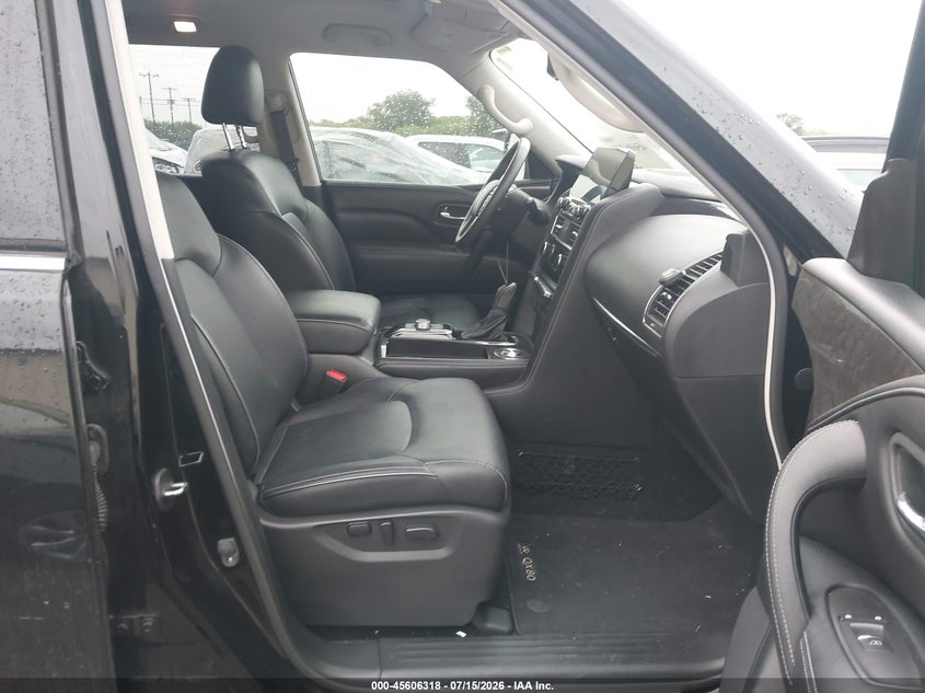 2023 Infiniti Qx80 VIN JN8AZ2AF4P9756501 IAAI salvage auction — FRONT END, Wait Title, sold $16,000 on 2026-09-07 (photo 5)