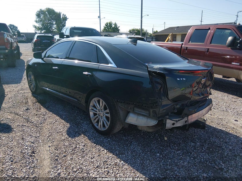 2018 Cadillac XTS VIN 2G61M5S39J9129717 IAAI salvage auction — Rear, Salvage, sold $3,000 on 2026-10-12 (photo 3)