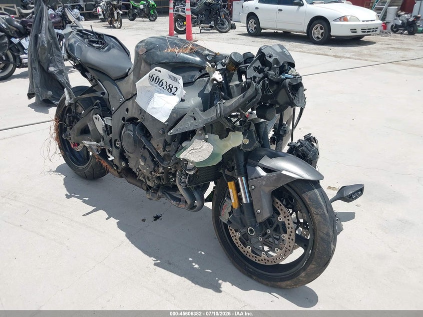 2026 Kawasaki VIN JKBZXXB19TA000357 IAAI salvage auction — ALL OVER, Wait Title, sold $3,150 on 2026-10-01 (photo 1)