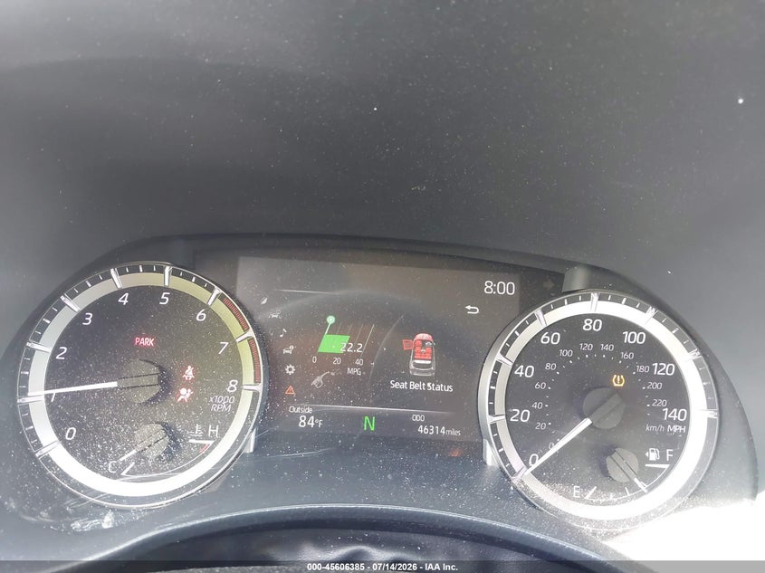 2023 Toyota Highlander VIN 5TDKDRAH8PS015505 IAAI salvage auction — FRONT END, Salvage - Greater Than 75% (Maryland), sold $8,600 on 2026-07-29 (photo 7)