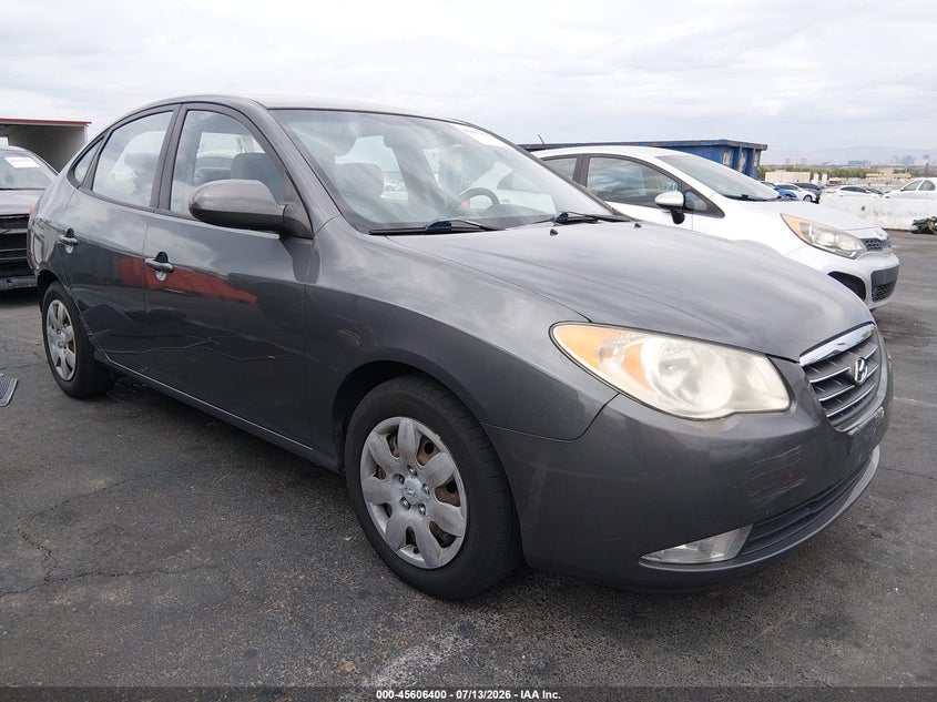 2007 Hyundai Elantra VIN KMHDU46D47U254705 IAAI salvage auction — LEFT & RIGHT, Salvage (Nevada), sold $275 on 2026-07-24 (photo 1)