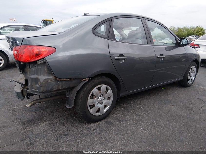 2007 Hyundai Elantra VIN KMHDU46D47U254705 IAAI salvage auction — LEFT & RIGHT, Salvage (Nevada), sold $275 on 2026-07-24 (photo 4)