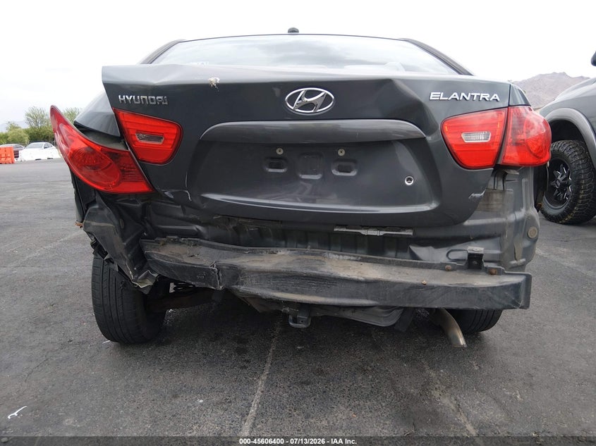 2007 Hyundai Elantra VIN KMHDU46D47U254705 IAAI salvage auction — LEFT & RIGHT, Salvage (Nevada), sold $275 on 2026-07-24 (photo 6)