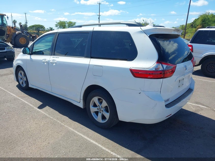 2020 Toyota Sienna VIN 5TDKZ3DC4LS054181 IAAI salvage auction — FRONT END, Salvage Title, sold $1,250 on 2026-07-21 (photo 3)