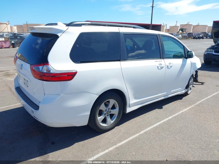 2020 Toyota Sienna VIN 5TDKZ3DC4LS054181 IAAI salvage auction — FRONT END, Salvage Title, sold $1,250 on 2026-07-21 (photo 4)