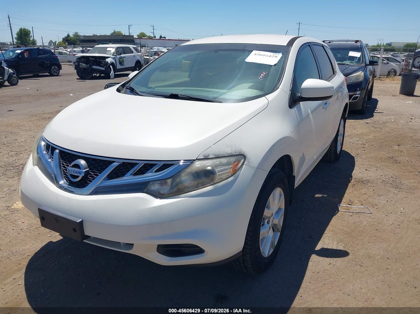2014 Nissan Murano VIN JN8AZ1MU2EW409249 IAAI salvage auction — NORMAL WEAR, Clear - Dealer Only (California), sold $125 on 2026-07-22 (photo 2)