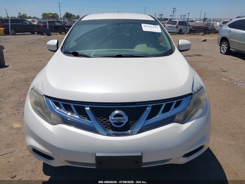 2014 Nissan Murano VIN JN8AZ1MU2EW409249 IAAI salvage auction — NORMAL WEAR, Clear - Dealer Only (California), sold $125 on 2026-07-22 (photo 6)