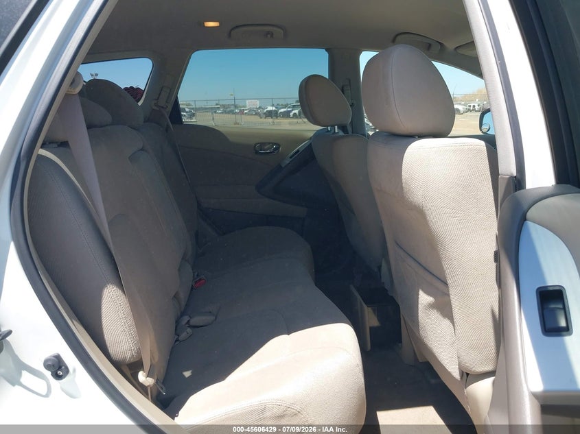 2014 Nissan Murano VIN JN8AZ1MU2EW409249 IAAI salvage auction — NORMAL WEAR, Clear - Dealer Only (California), sold $125 on 2026-07-22 (photo 8)